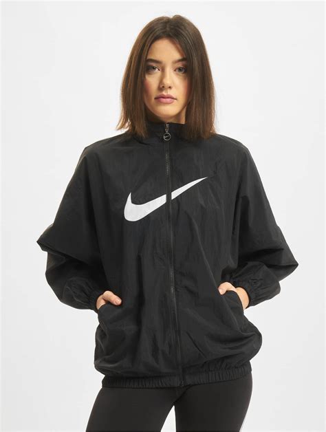 übergangsjacke damen schwarz nike